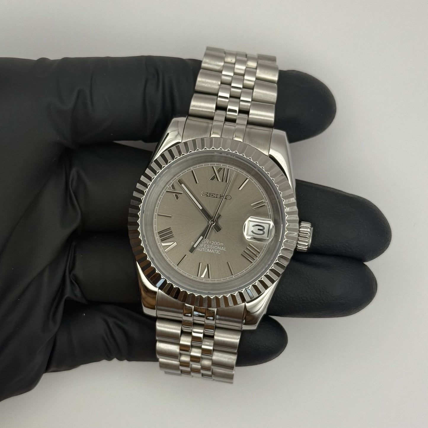 Datejust Mod - Roman Grey