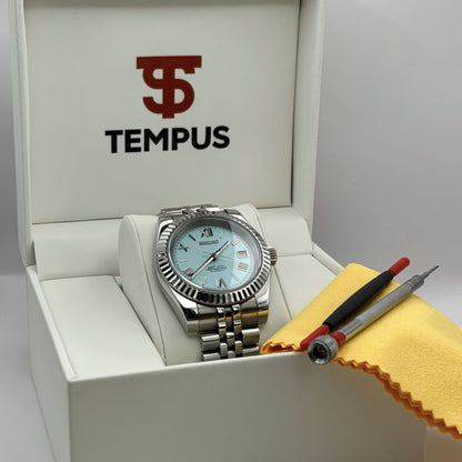 Datejust Mod - Roman Baby Blue