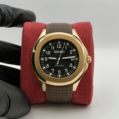 Aquanaut Mod - Brown Rose Gold