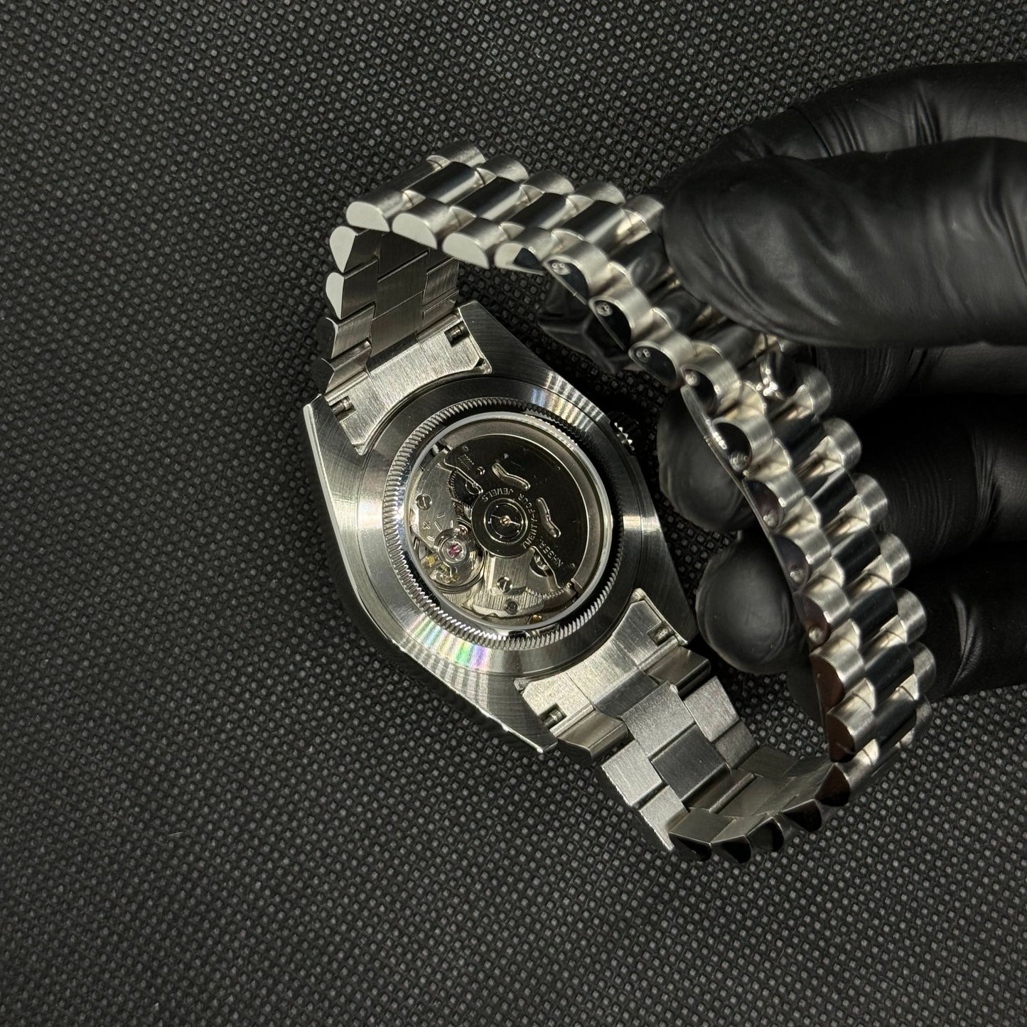 Datejust Mod - Textured Arabic Baby Blue