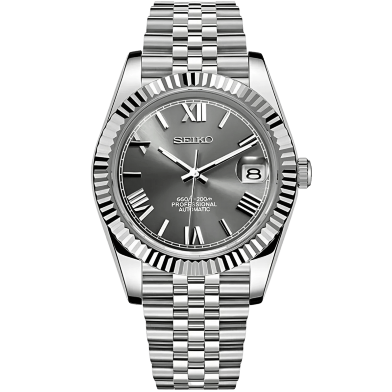 Datejust Mod - Roman Grey