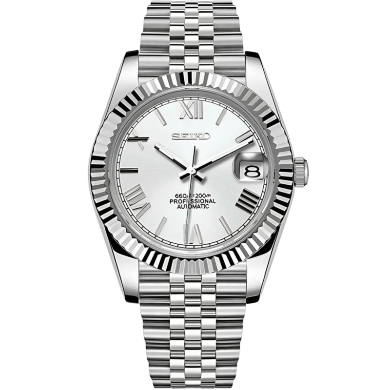 Datejust Mod - Roman White